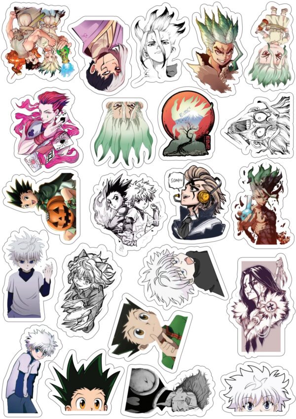 Stickers-Hunter & DrStone