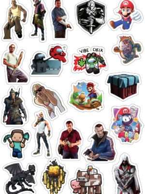 Stickers-Games 3
