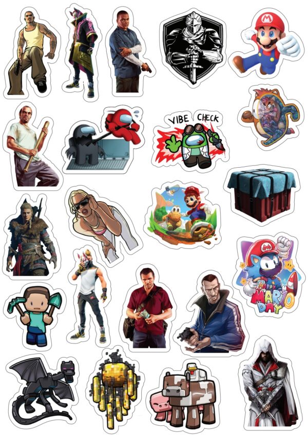 Stickers-Games 3