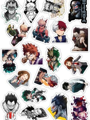 Stickers-Boku & death note