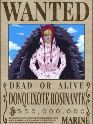 Posters-Wanted Donquixote Rosinante