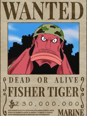 Posters-Wanted Fisher Tiger