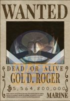 Posters-Wanted Gold Roger
