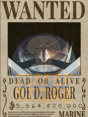 Posters-Wanted Gold Roger