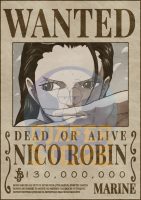 Posters-Wanted Nico Robin