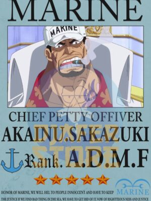 Posters-Marine Akainu Sakazuki