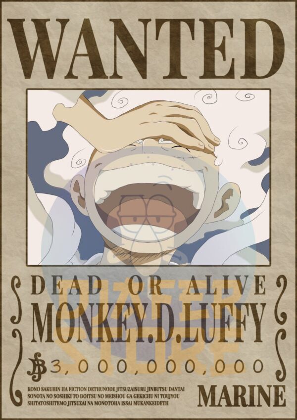 Posters-Wanted Monky.D.Luffy